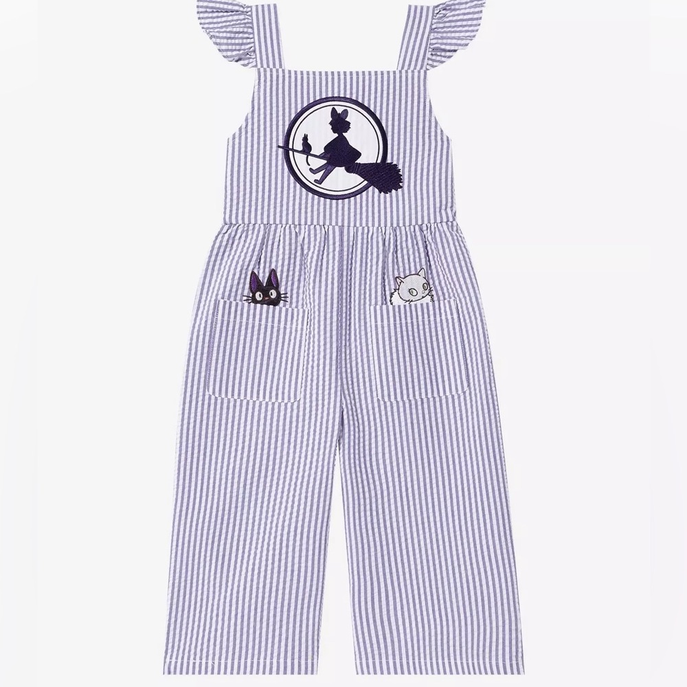 Studio Ghibli Kiki's Delivery Service Striped Ruffle Toddler Romper BoxLunch